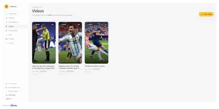AI Turn Your Website Content into Videos gallery image