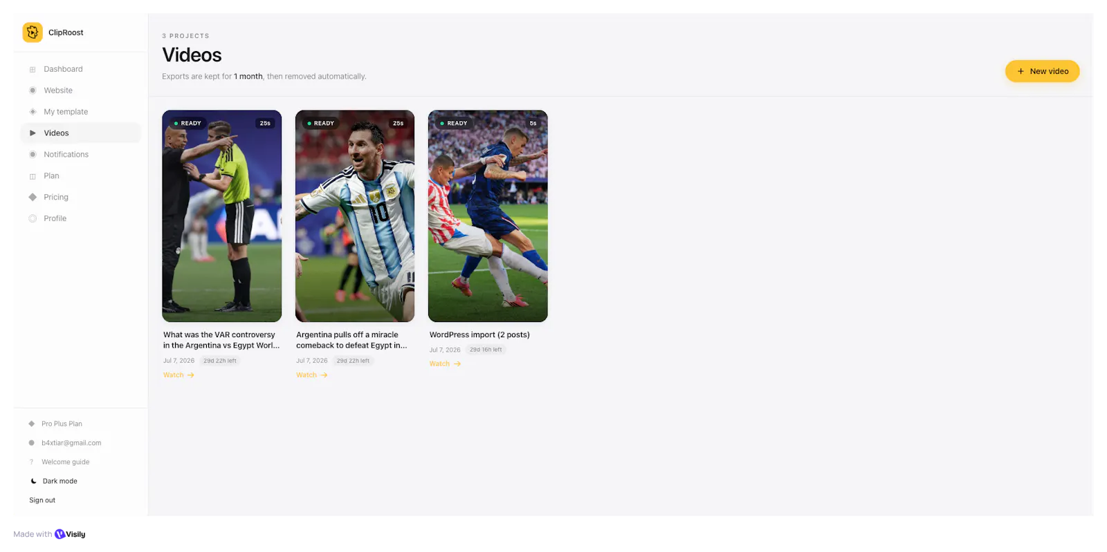 AI Turn Your Website Content into Videos screenshot 4
