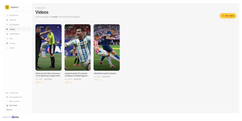 AI Turn Your Website Content into Videos screenshot 4