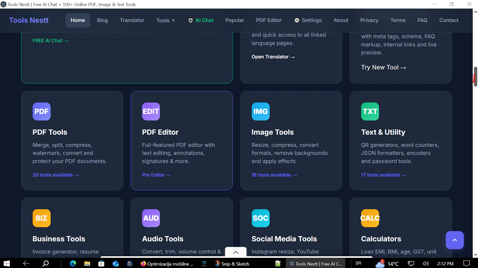 ToolsNestt screenshot 2