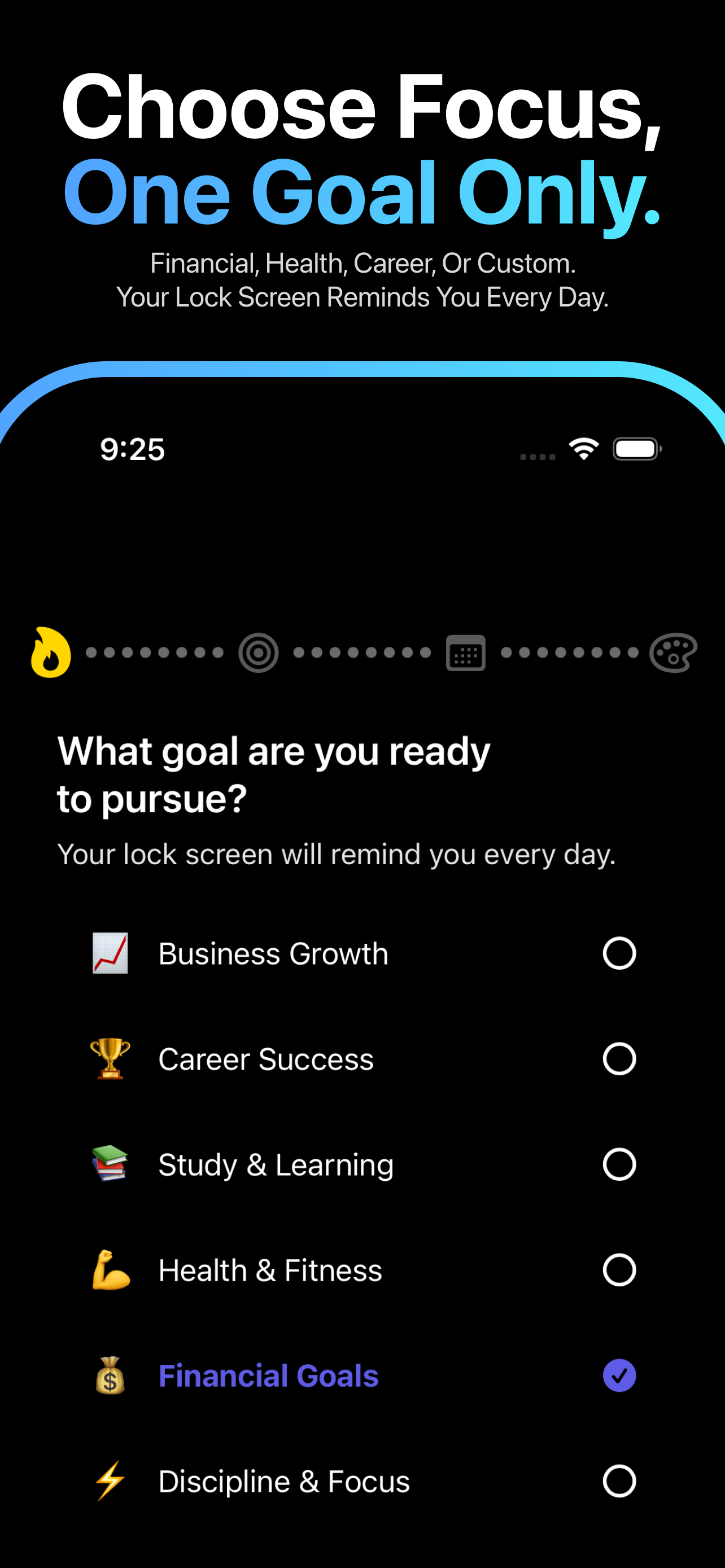 GoalGrid: Progress Wallpaper gallery image