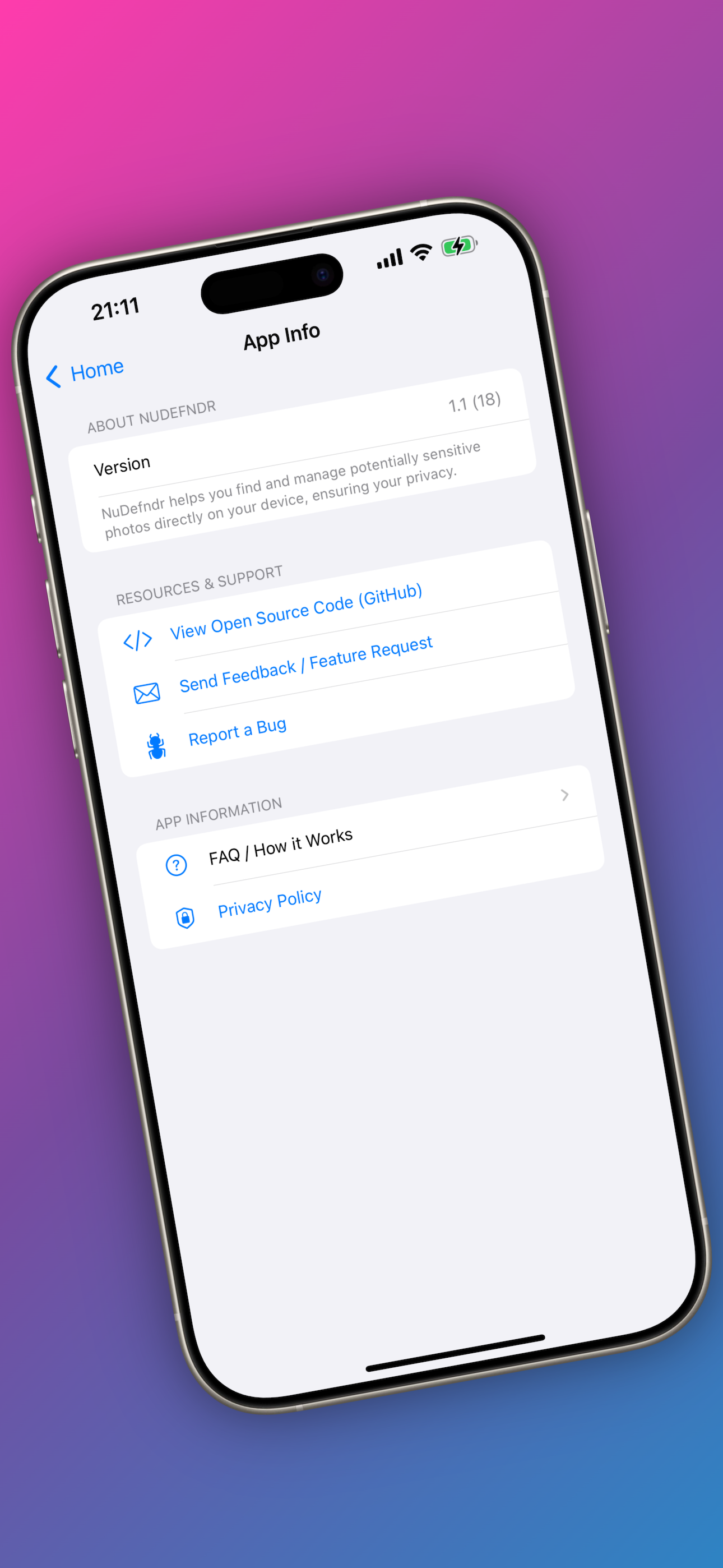 Media Nudefndr - Cepat mengenal pasti dan selamatkan foto sensitif pada iPhone anda 3