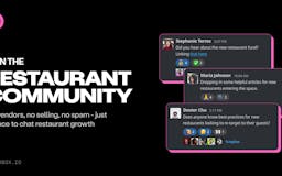 Restaurant Community media 1