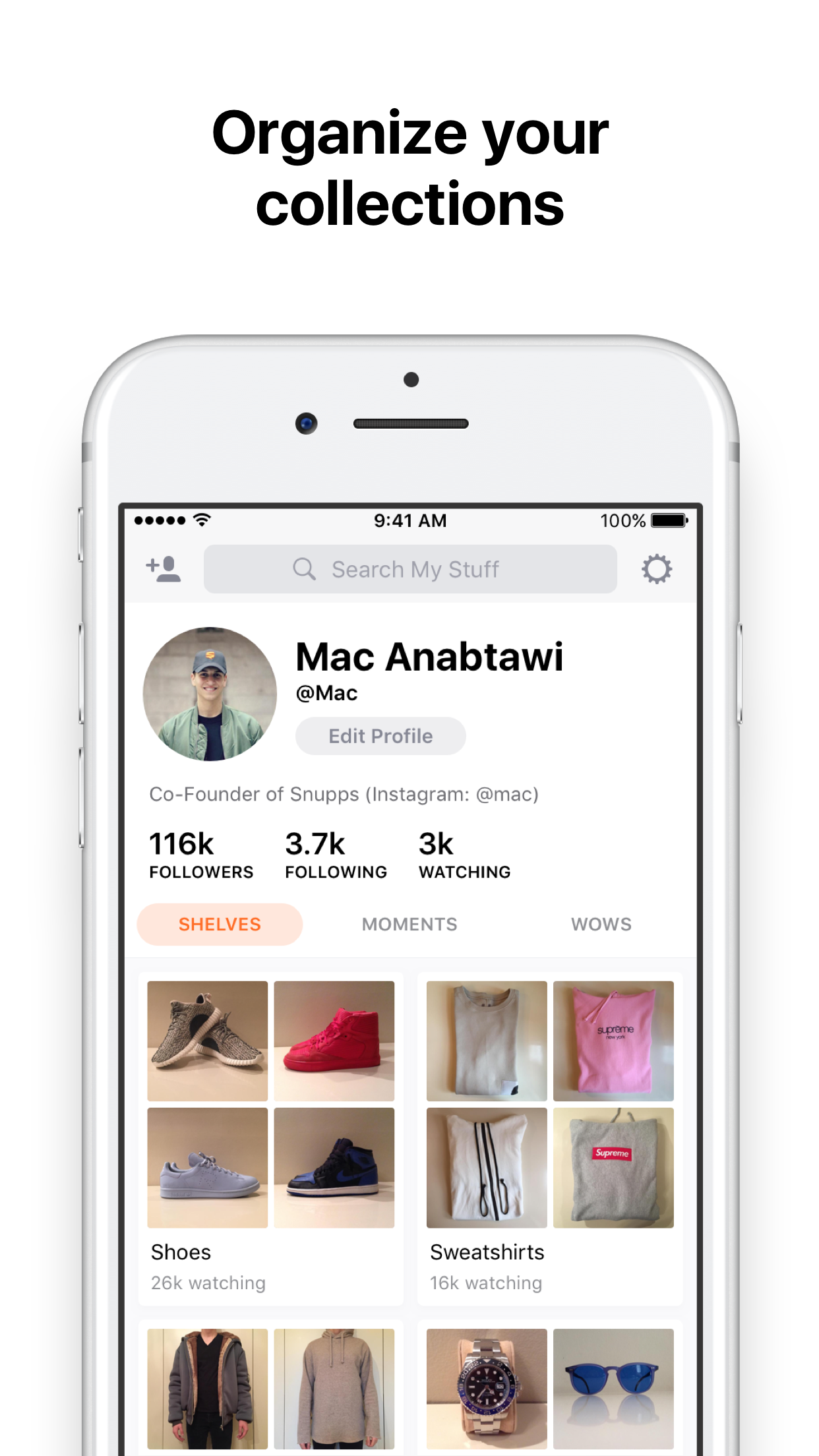 The New Snupps App gallery image
