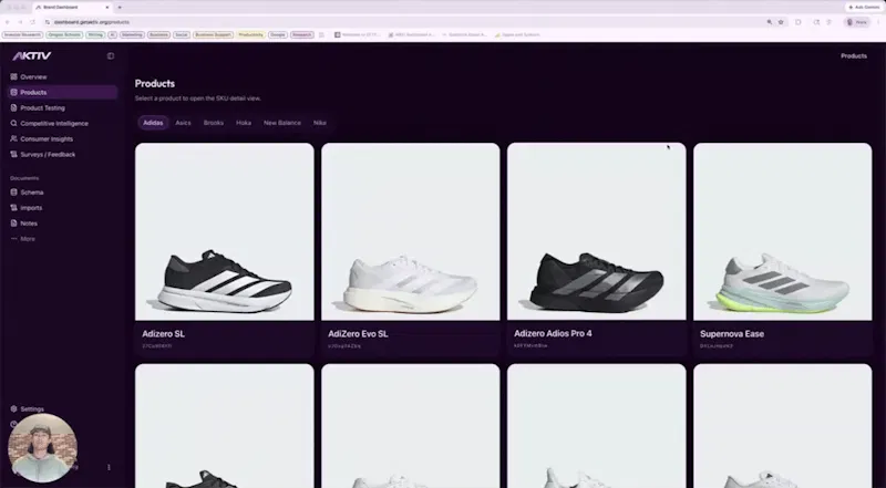 Brand Dashboard screenshot 1 (video preview)