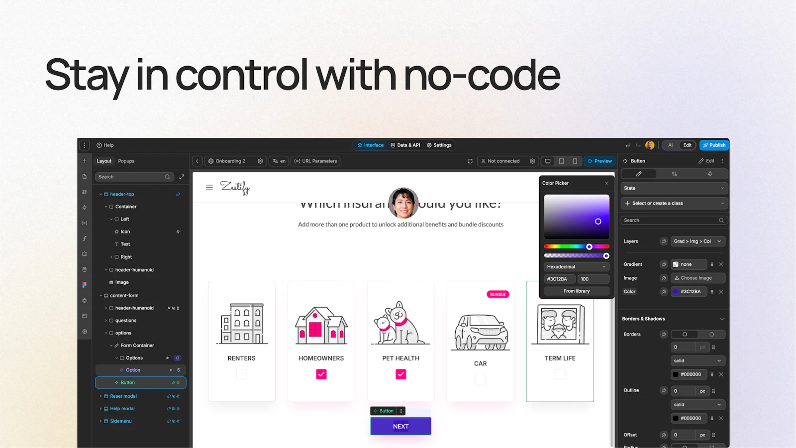 WeWeb 3.0 screenshot 3