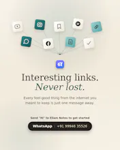 Ellam Notes – WhatsApp link saver gallery image
