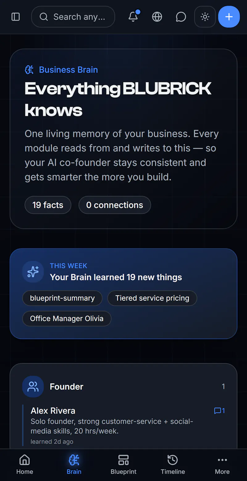 BLUBRICK — What do you want to build? screenshot 5