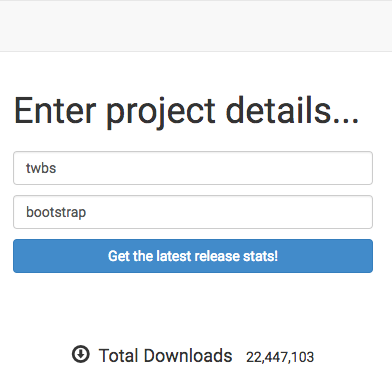Github Release Stats