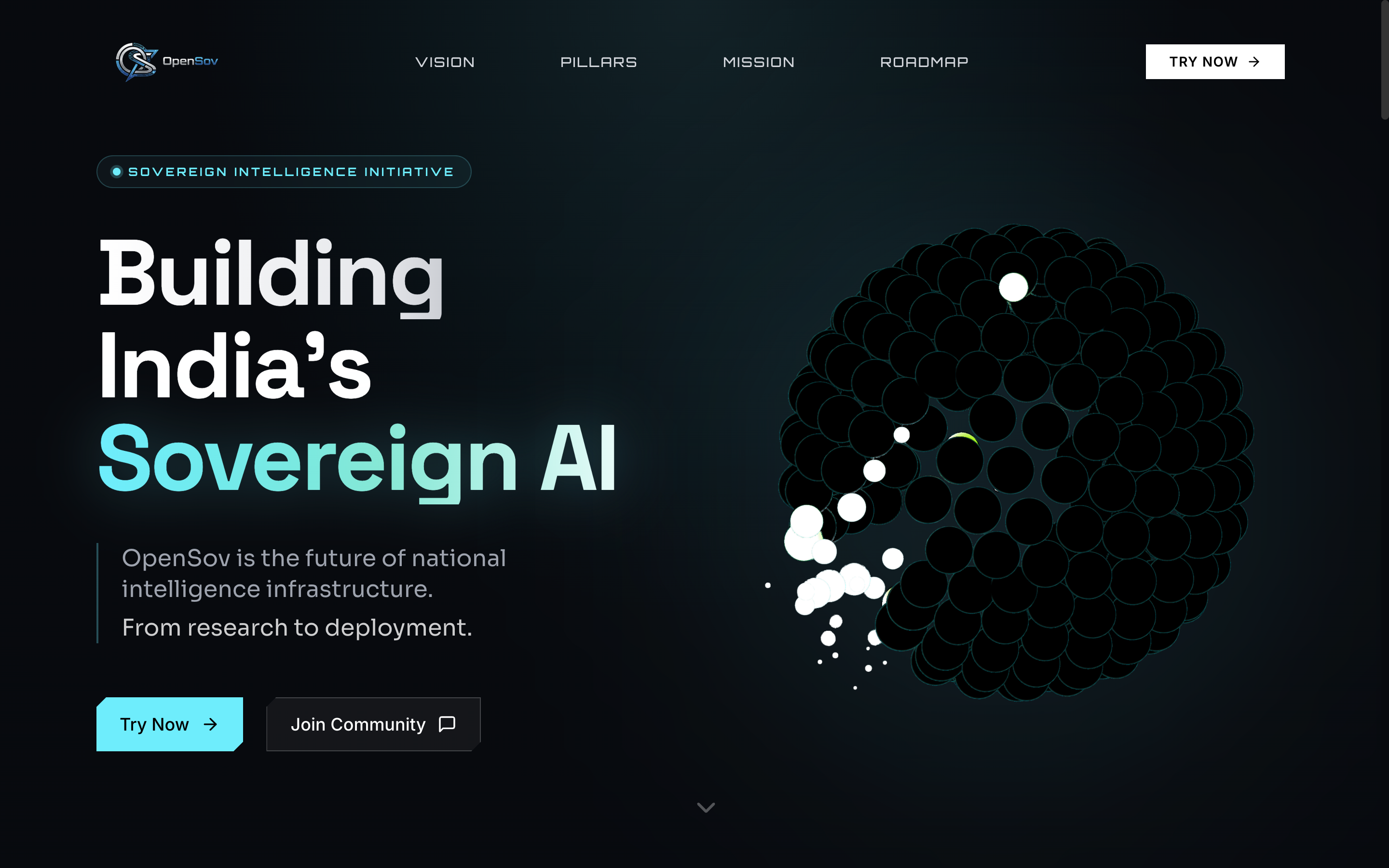 OpenSov - Screenshot 2 showing product features and functionality