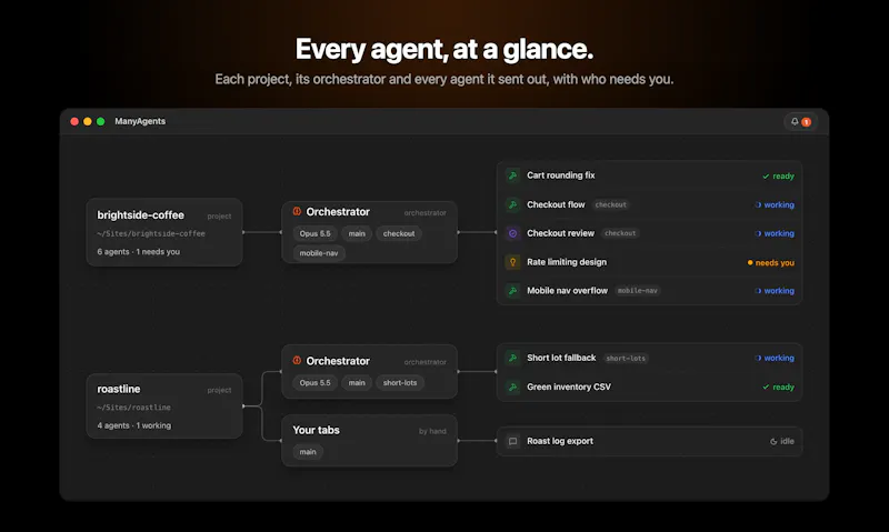 ManyAgents screenshot 3