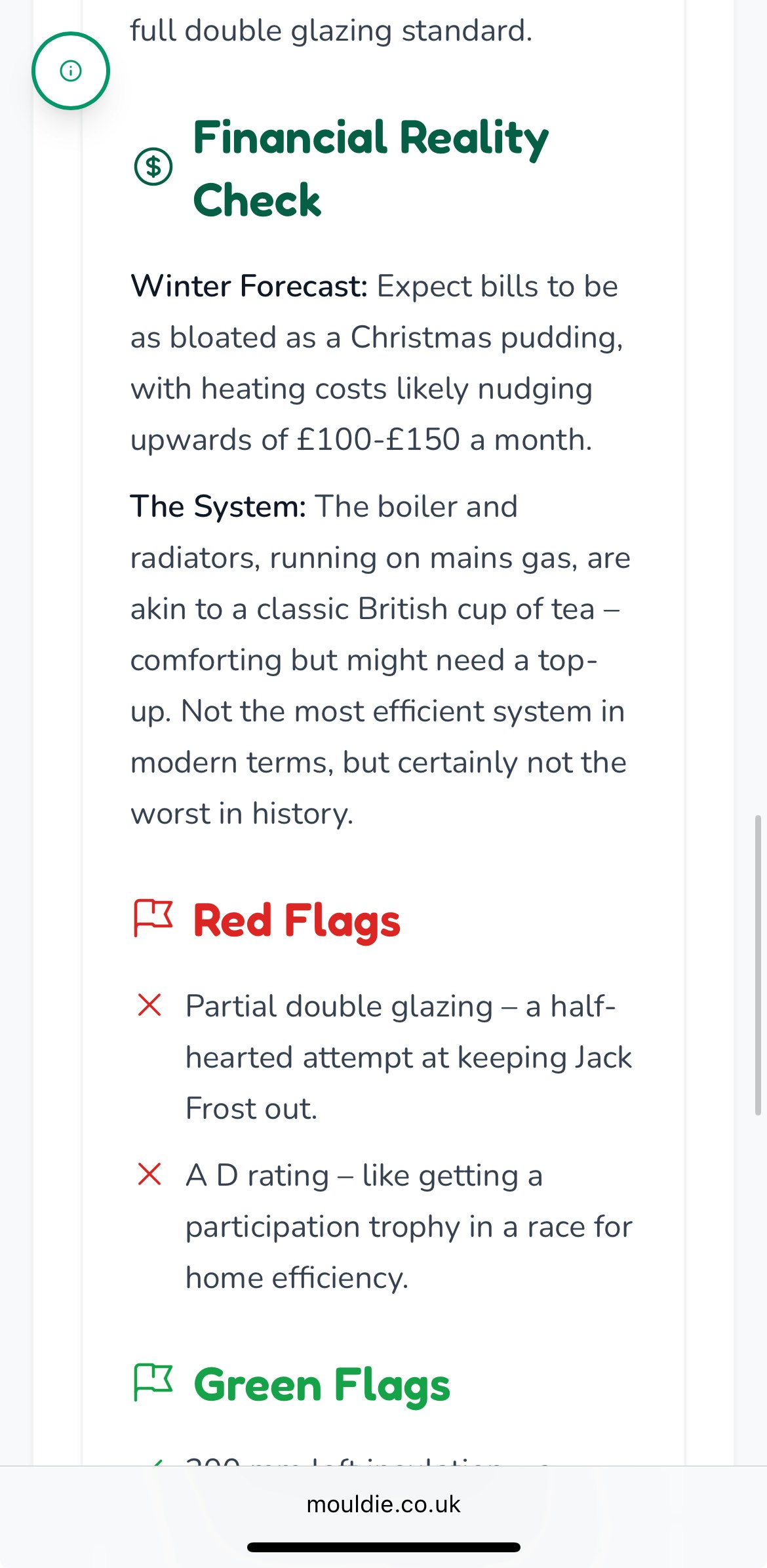 Mouldie - Screenshot 5 showing product features and functionality