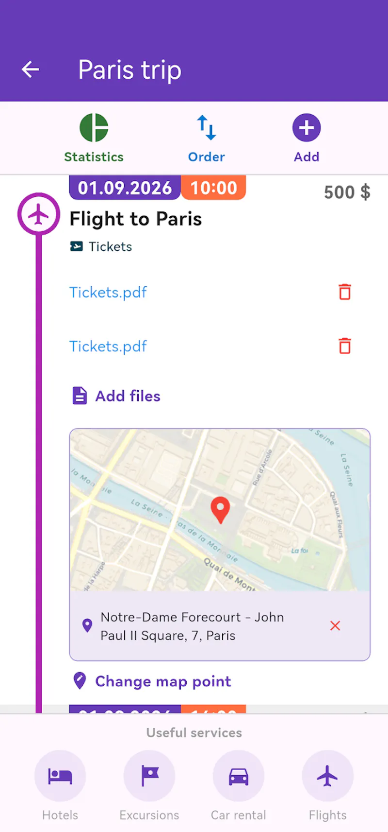 MyRoadMap — Travel Planner screenshot 3
