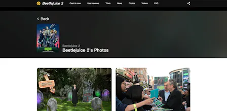 Beetlejuice 2 all online infos gallery image
