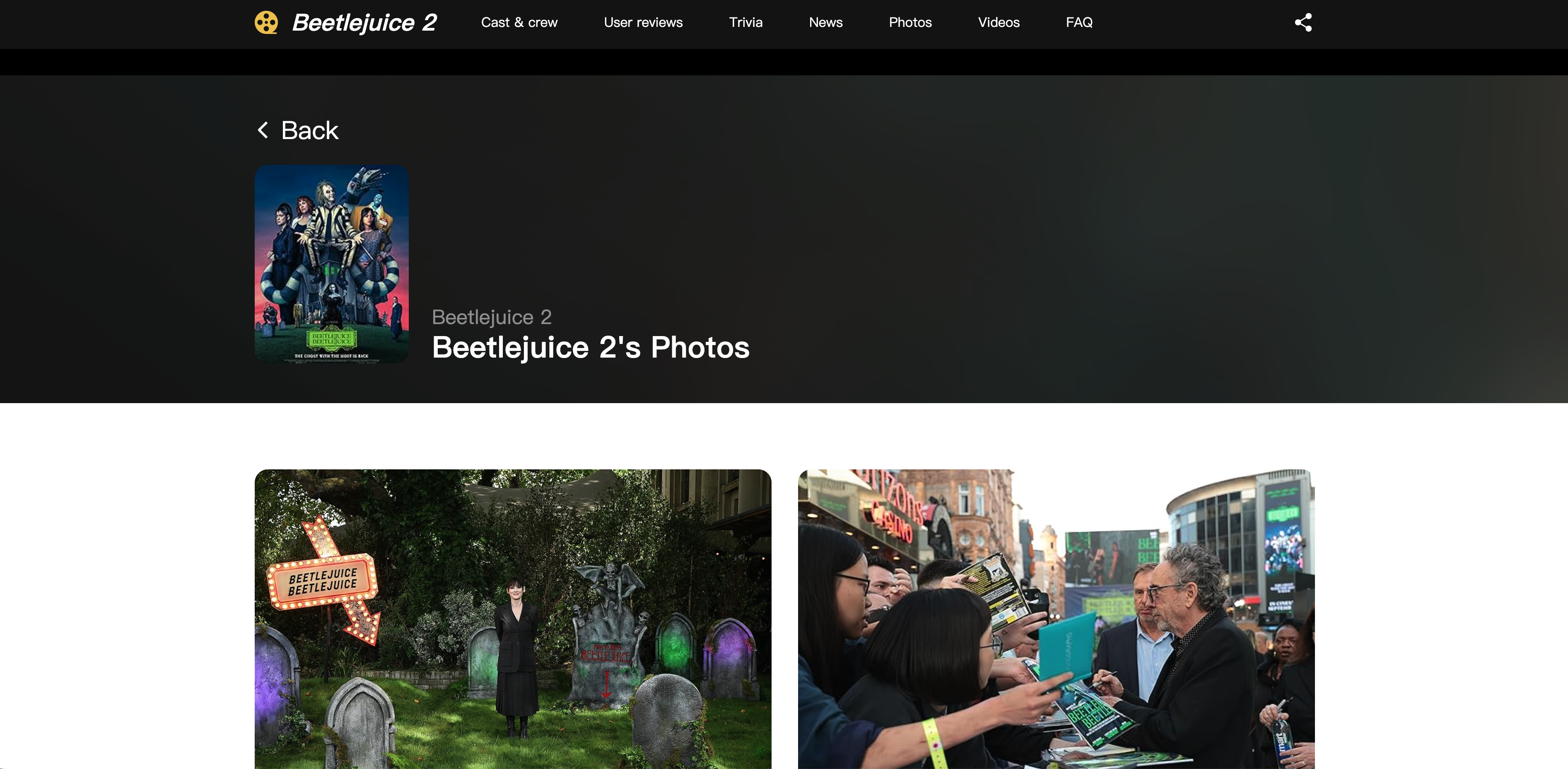 Beetlejuice 2 todos los infos en línea media 5