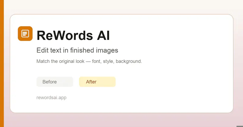 ReWords AI screenshot 1
