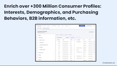 Customers.AI&rsquo;s generative AI emails &amp; analytics enriching the contact data pool for optimized B2C/B2B interactions.