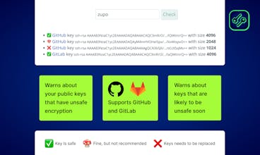 AreMyKeysSafe.com gallery image