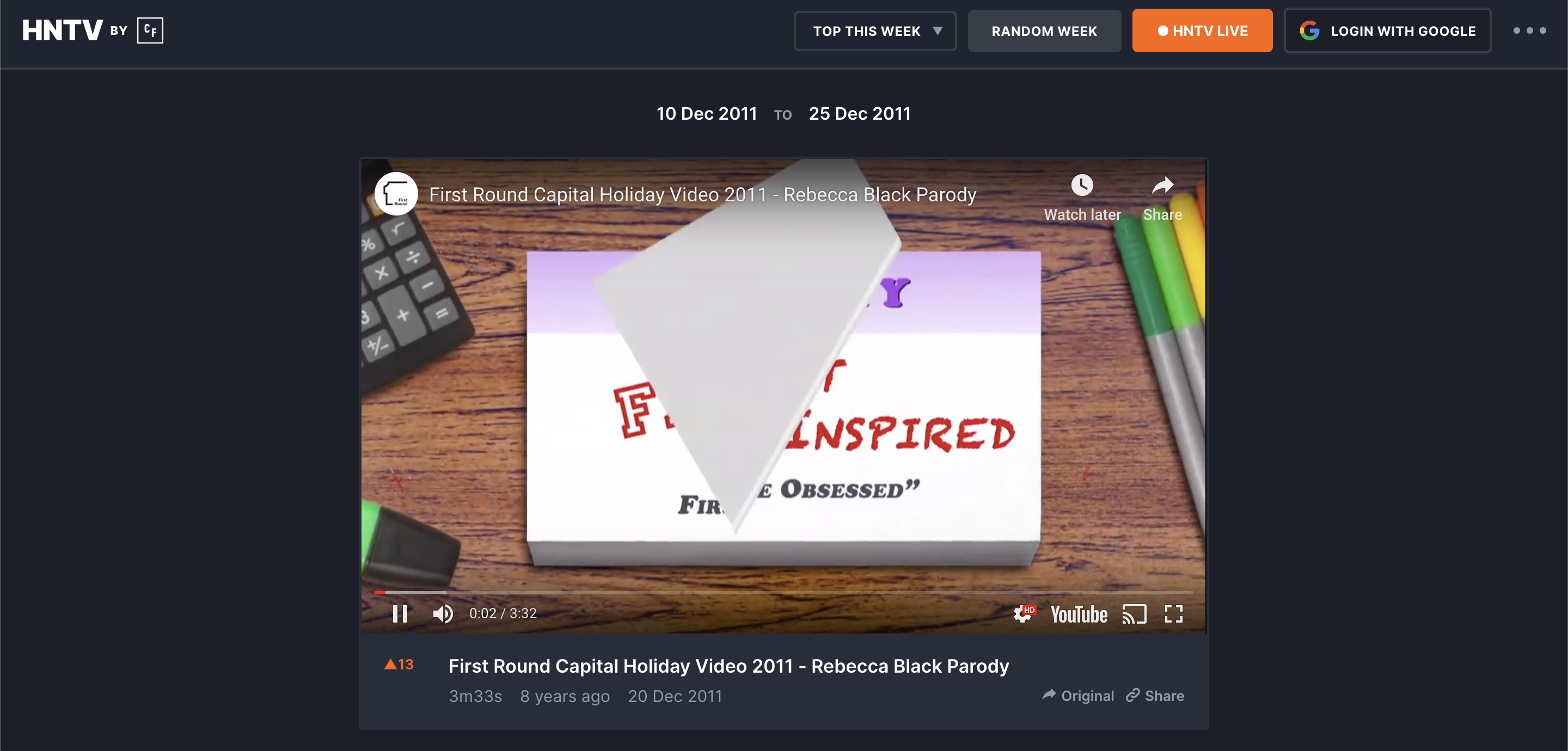 Hacker News TV Image