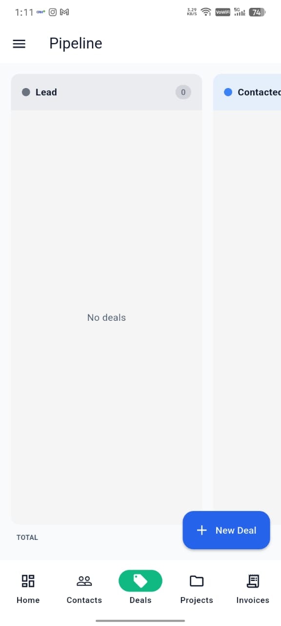 CRM+ : Offline Business OS - Screenshot 4 showing product features and functionality
