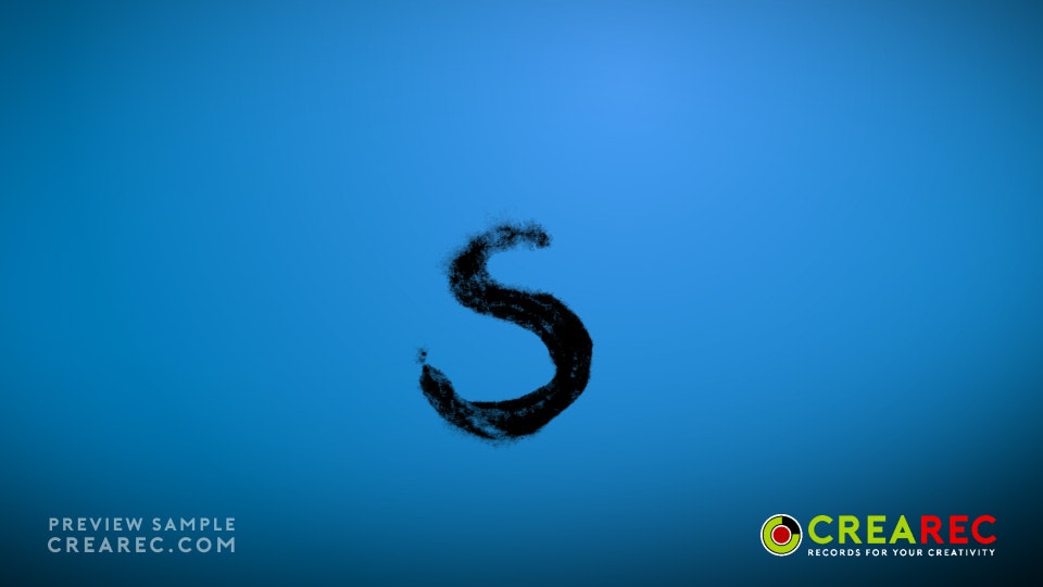 Ink Alphabet Animated stock footage text gallery image