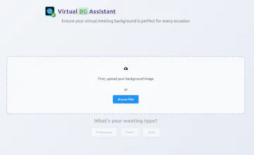 Virtual Background Assistant gallery image