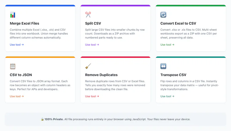 DataMani — Free Data Manipulation Tools screenshot 1