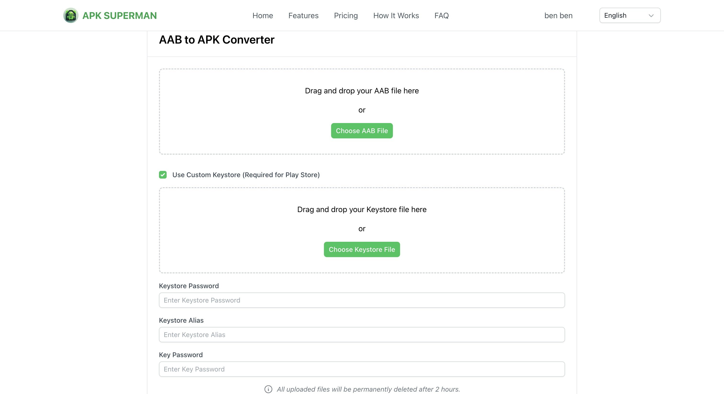 AAB ke APK Converter Online media 2