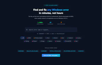 ErrorCodeReference gallery image