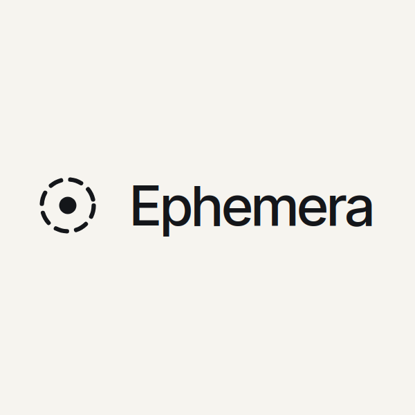 Ephemera · Join the private beta