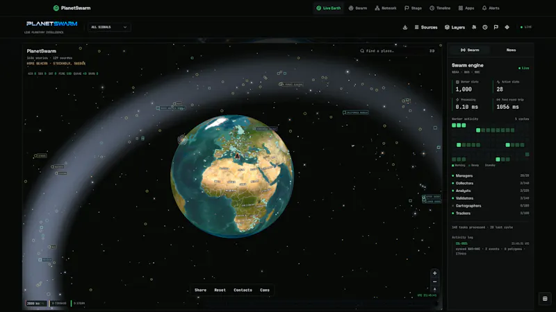 PlanetSwarm  screenshot 1