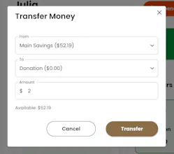 parent-controlled banking app for kids gallery image