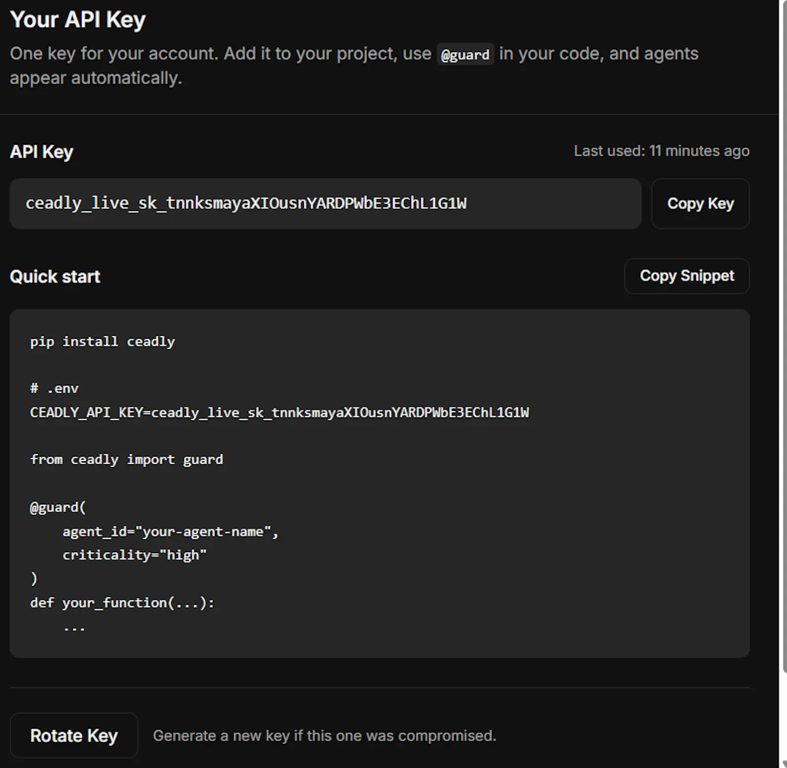 Ceadly screenshot 1
