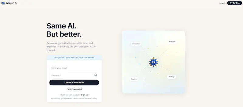 My Minion AI Launch screenshot 1