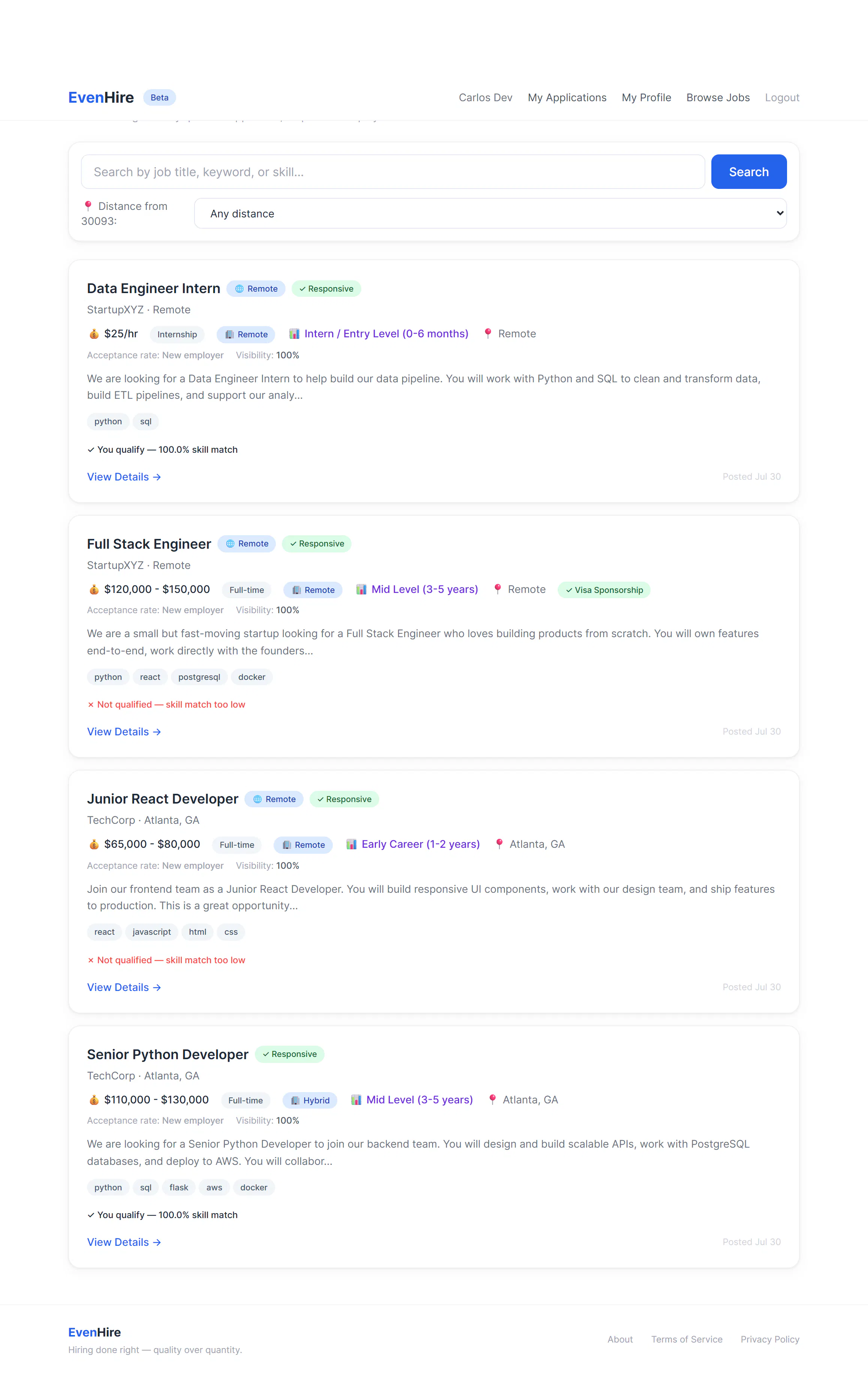 EvenHire — Hiring Done Right gallery image