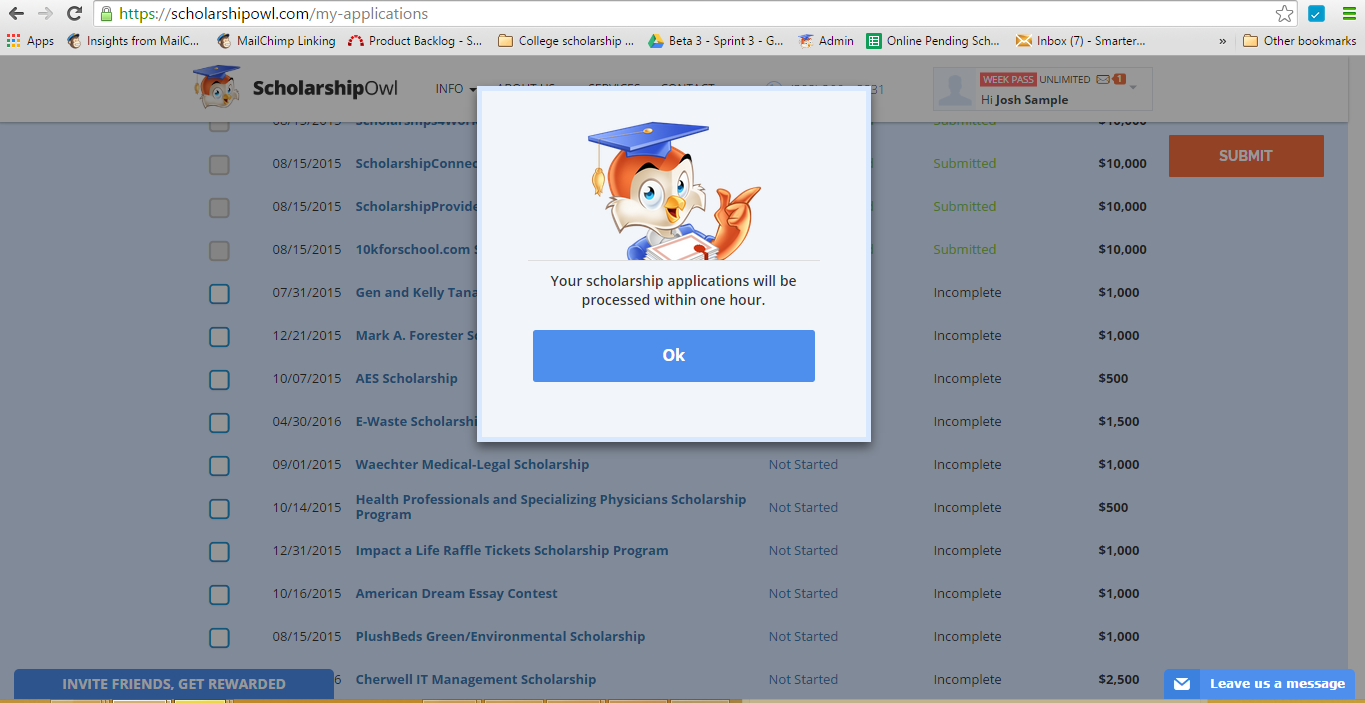 ScholarshipOwl gallery image