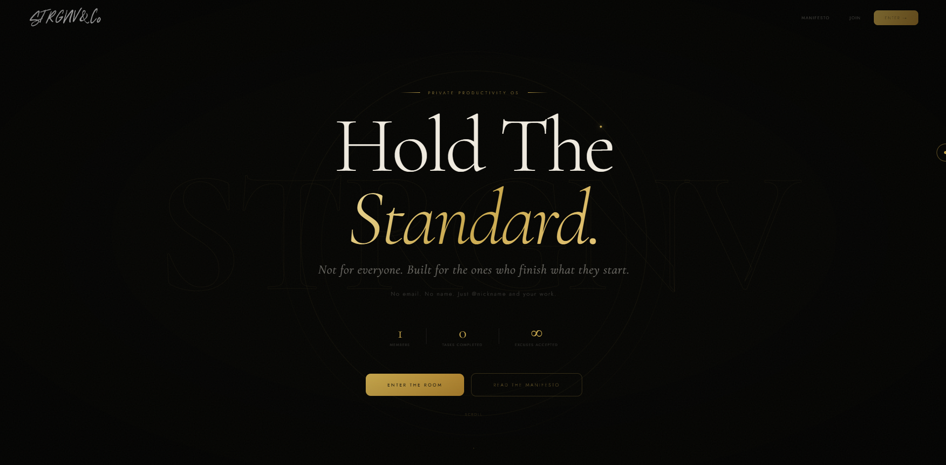 STRGNV & Co. — The Standard gallery image