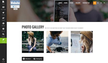 Mozello Website Builder gallery image