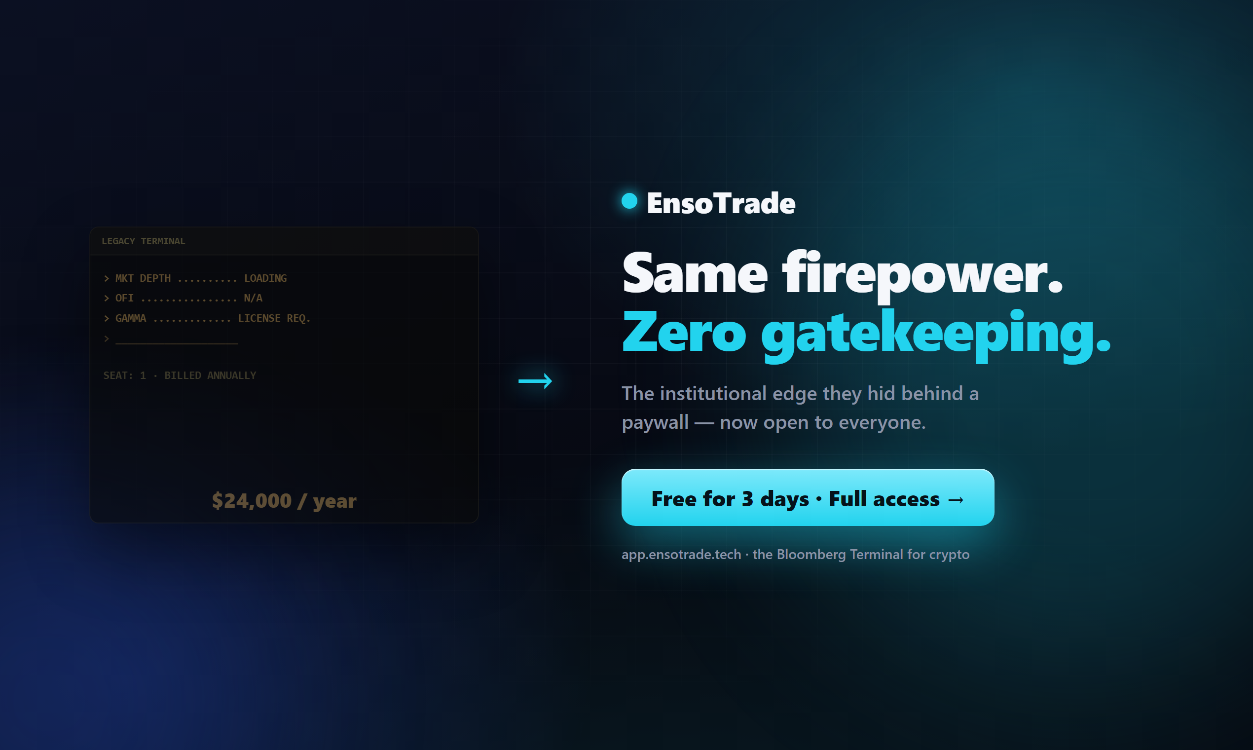 The Bloomberg Terminal for crypto gallery image
