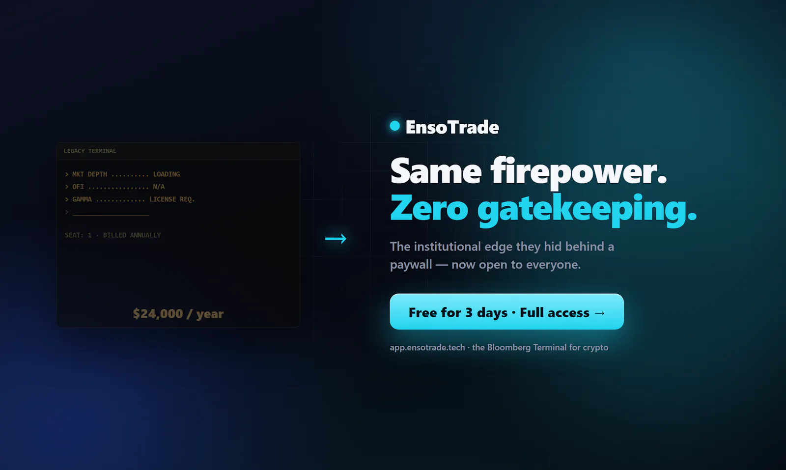 The Bloomberg Terminal for crypto screenshot 7