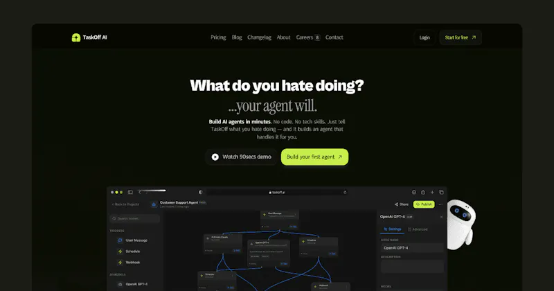 TaskOff screenshot 1