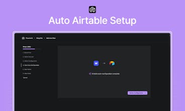 Webflow & Airtable Syncing Tool Flowmonk gallery image