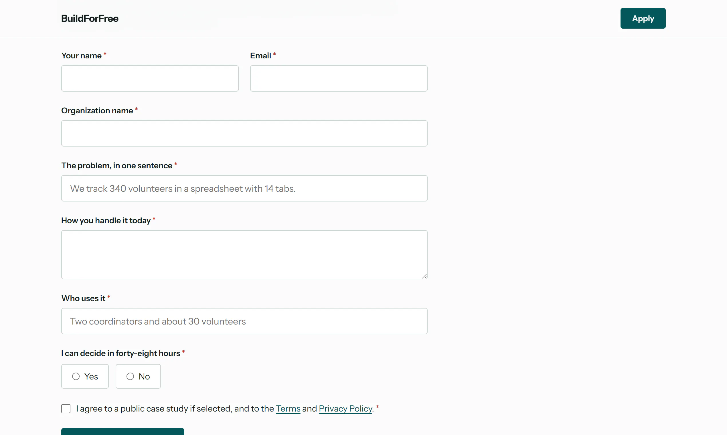 BuildForFree gallery image