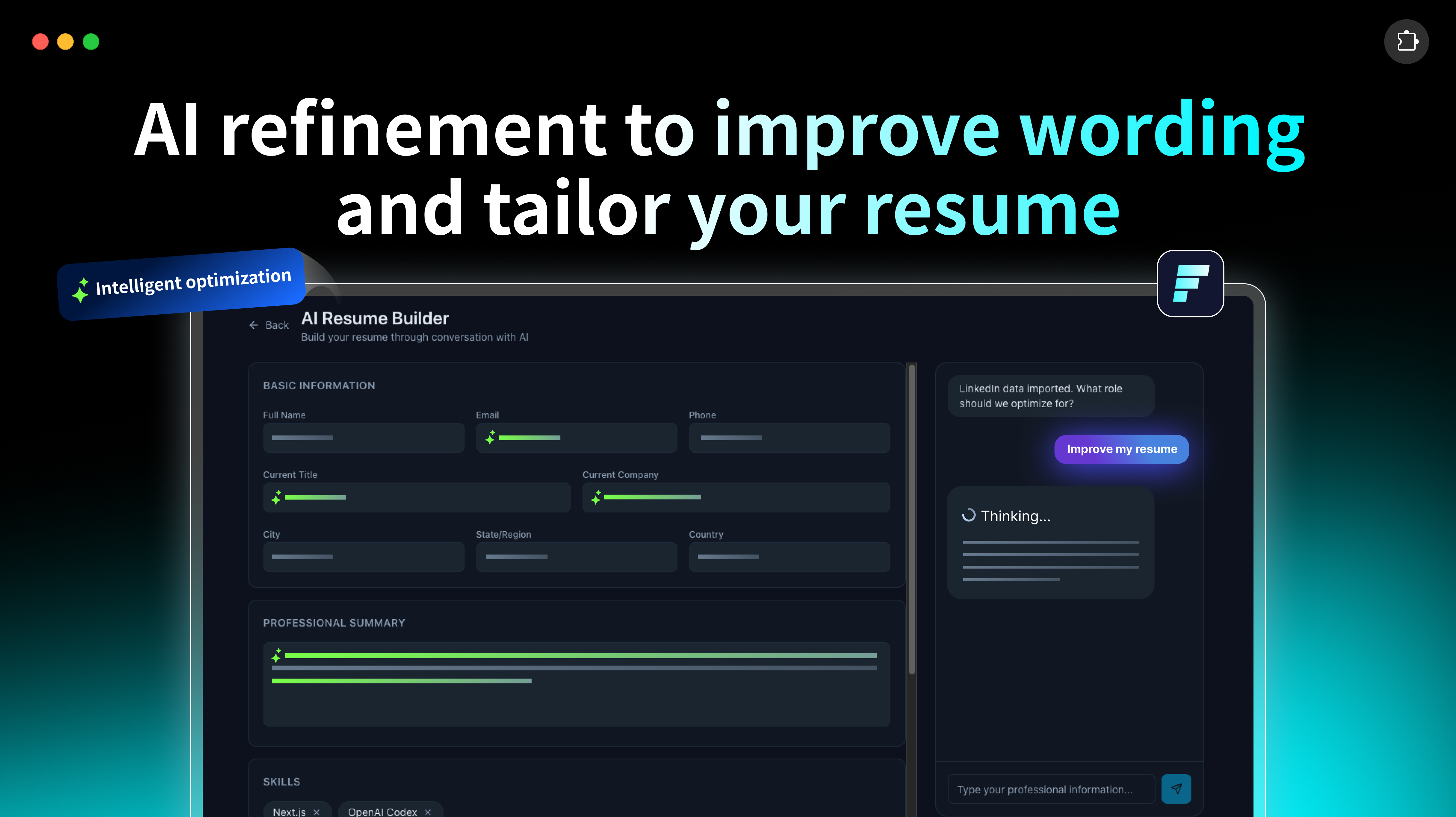 Resume Builder by Foundire gallery image