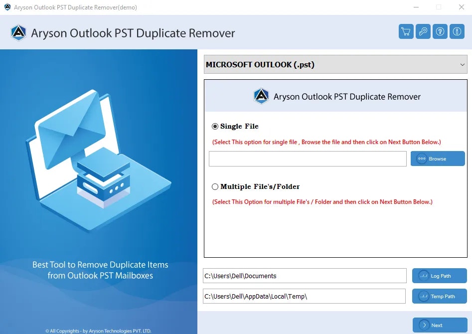 Media Remover pendua Outlook - Perisian terbaik untuk mengeluarkan e -mel pendua di Outlook 2