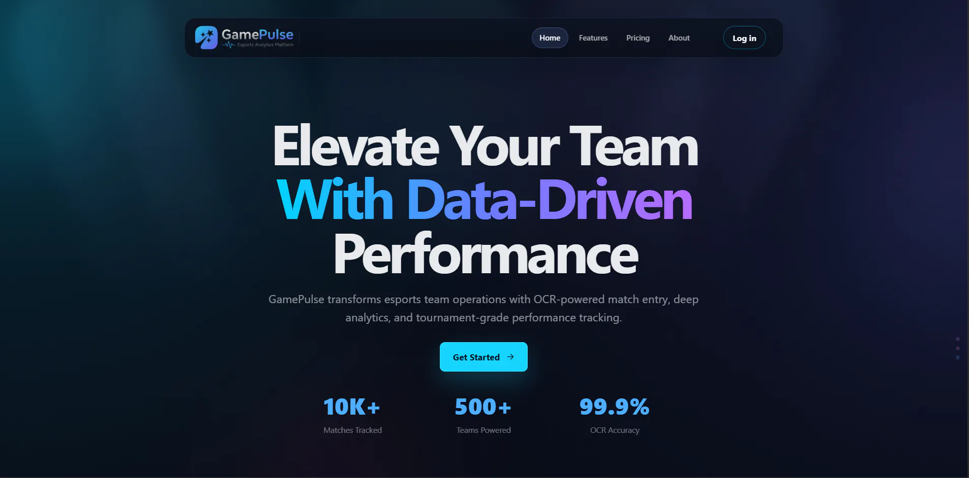 GamePulse 제품 배너