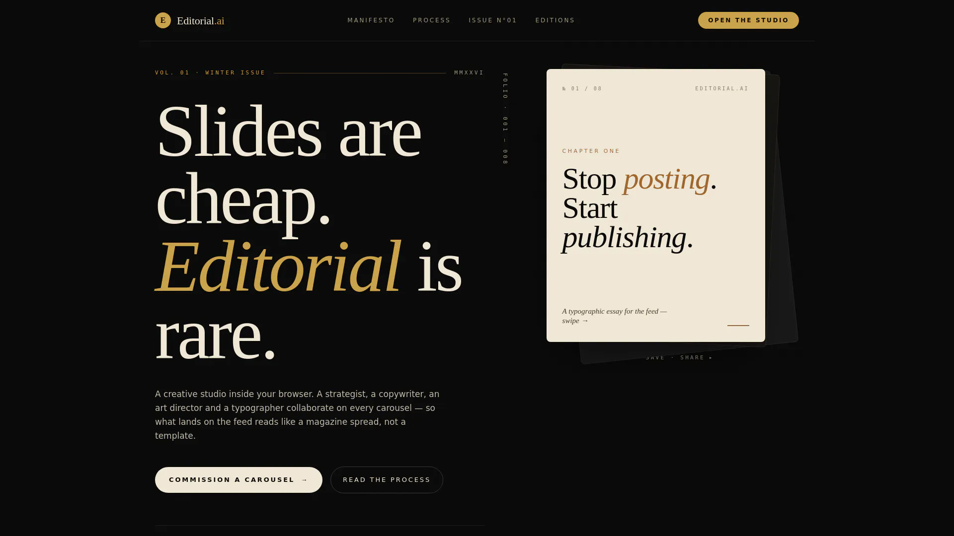 Editorial AI gallery image