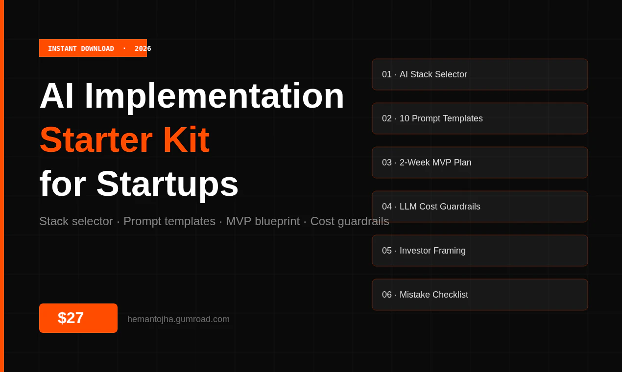 AI Implementation Kit for Startups logo