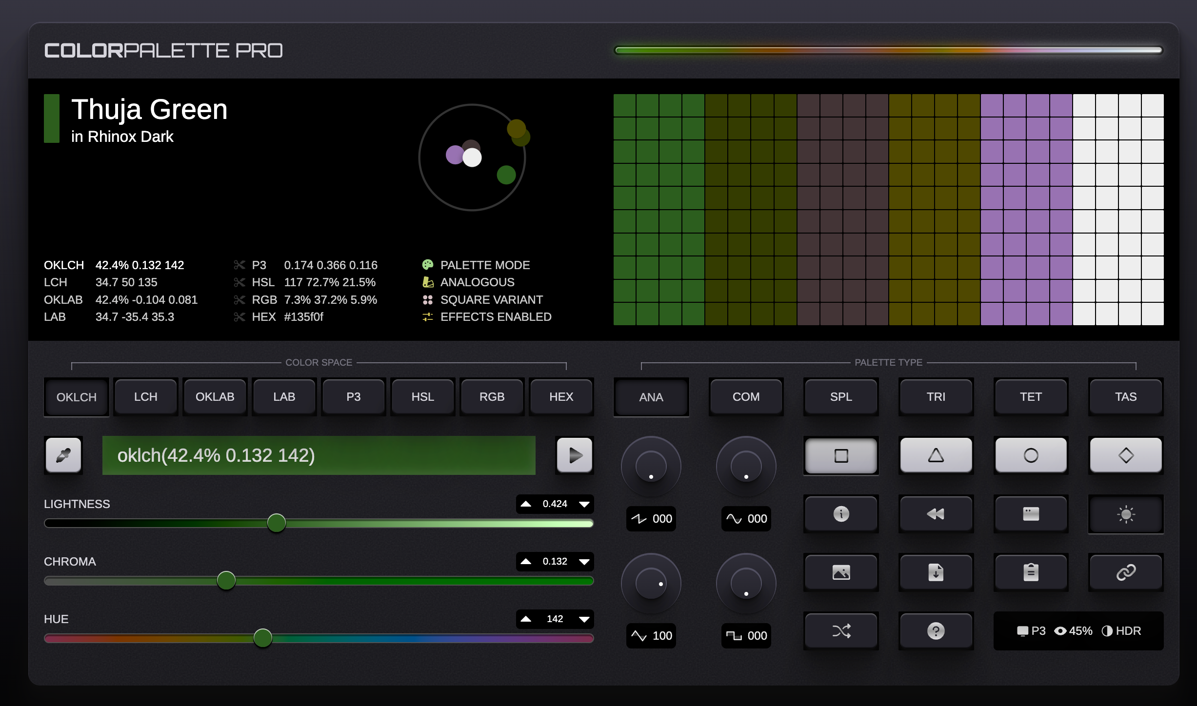 Color Palette Pro - Screenshot 3 showing product features and functionality