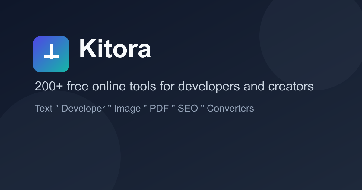 Kitora gallery image